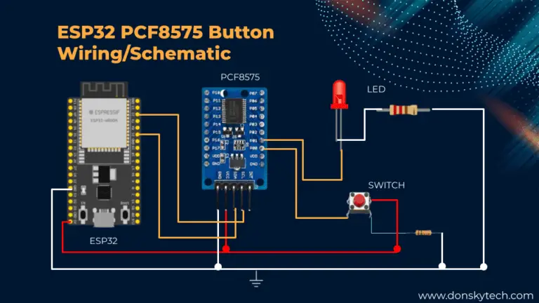 Interface ESP32 With The PCF8575 I O Port Expander