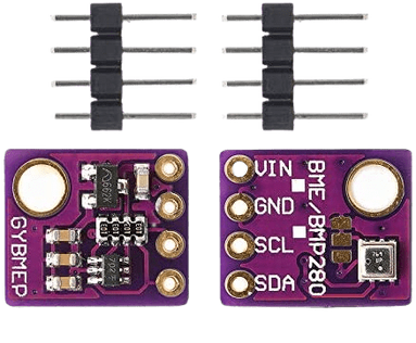 BME280 Barometric Pressure, Temperature & Humidity sensor i2c – RasPiO Store