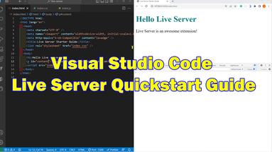 Visual Studio Code Live Server Quickstart Guide 